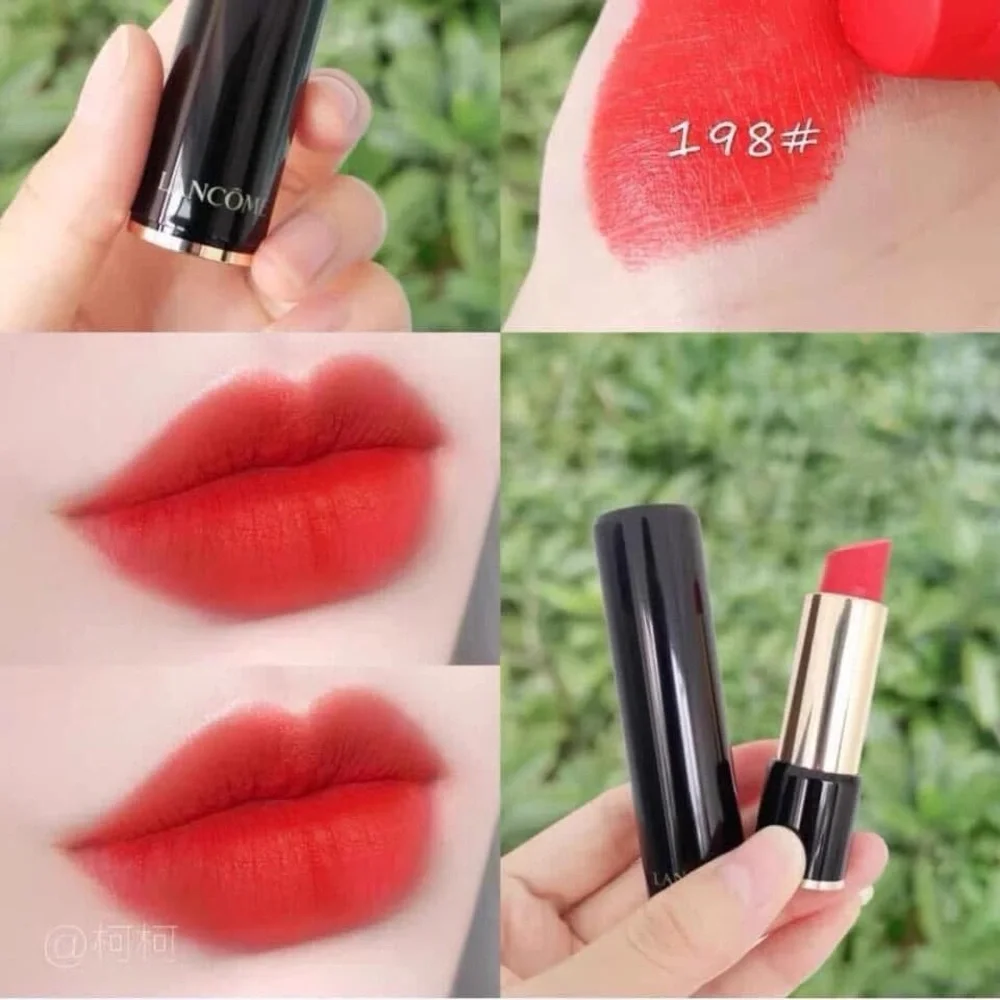 Lancome L’absolu Rouge 198 Rouge Flamboyant Matte